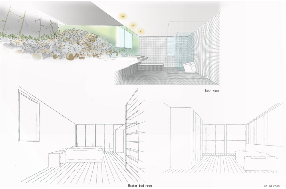 HOUSE WITH OAK TREE: Image drawing