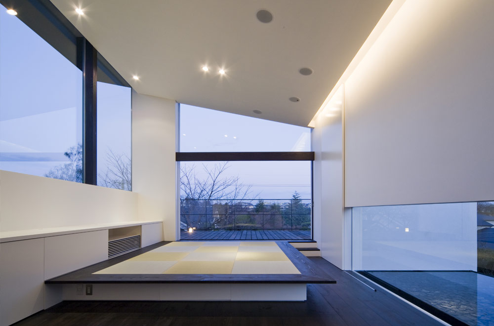 WITH THE VIEW: Sitting-room