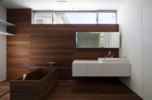 HOUSE OF A GLASS PATIO: Wash room