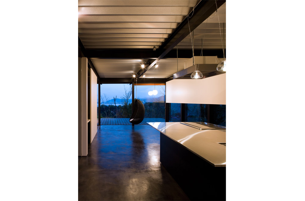 FLAT I: Living room & Dining kitchen