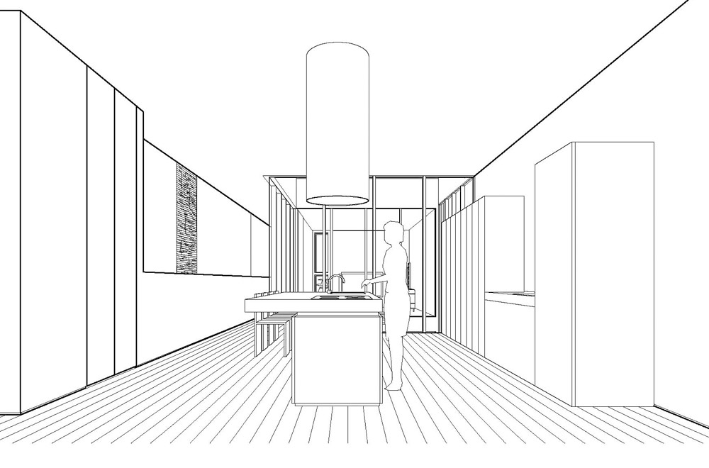 HOUSE IN MUKOYAMA: Image drawing