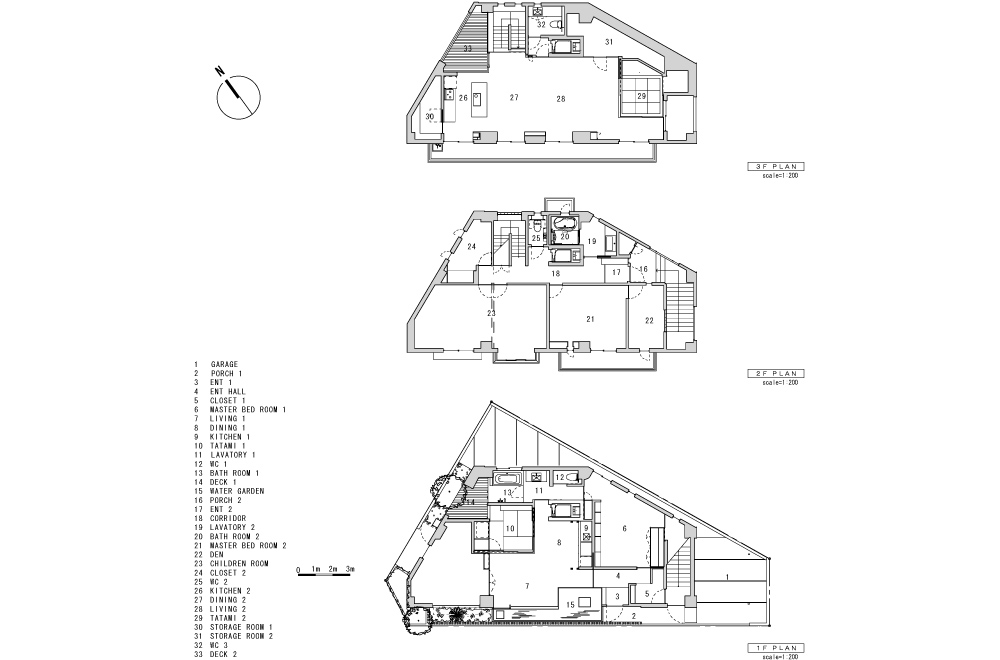 THE HOUSE OF WATER AND LATTICE: Structural drawing