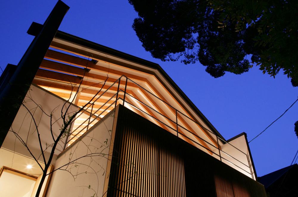 LIFE IN THE FOREST HOUSE: Entrance (in the night)