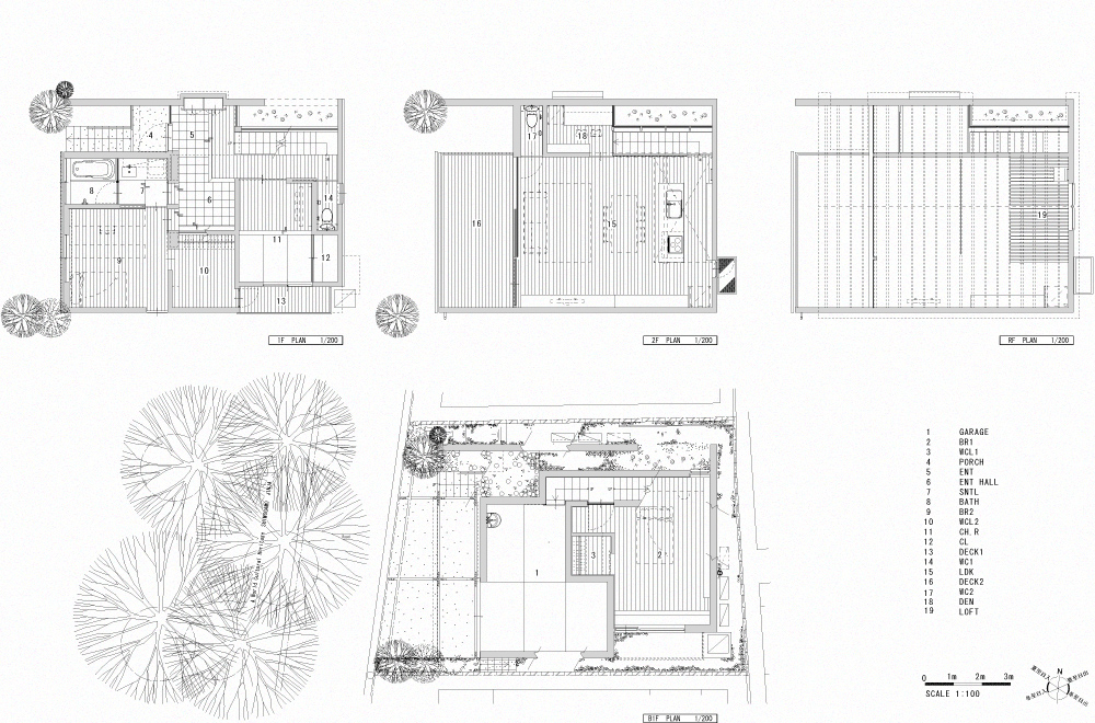 LIFE IN THE FOREST HOUSE: Structural drawing