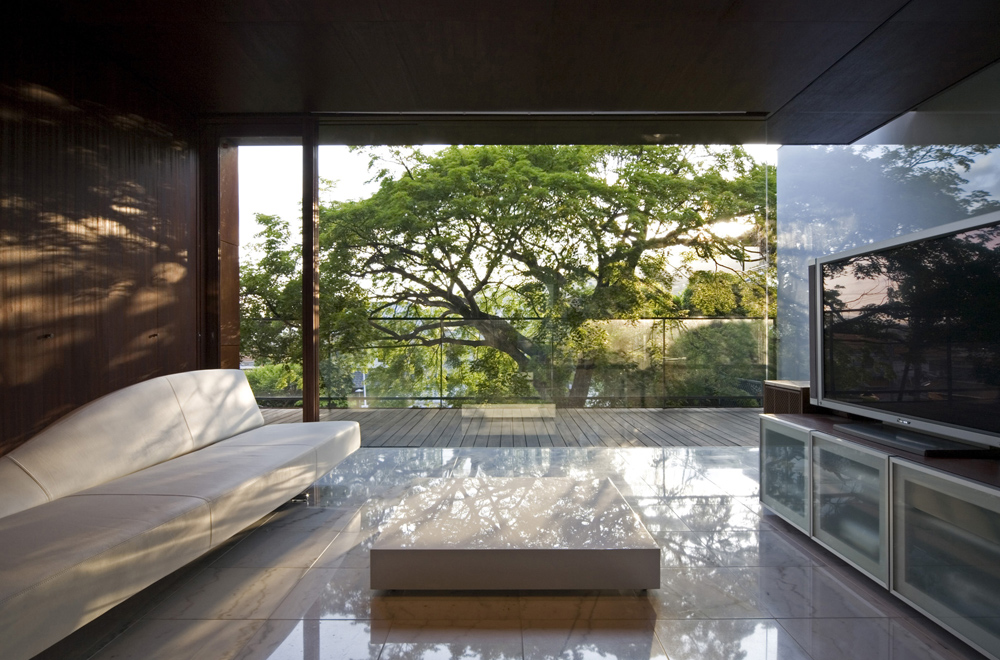 HOUSE WITH MAPLE TREE: Private space