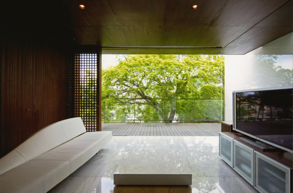 HOUSE WITH MAPLE TREE: Dining kitchen