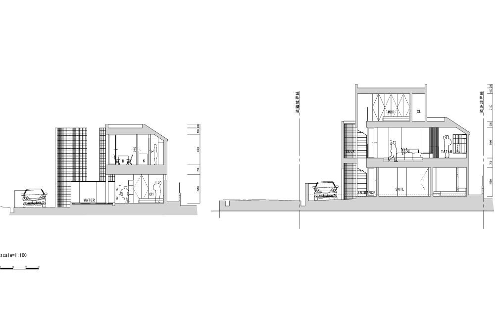 LIGHT SCREEN: Structural drawing