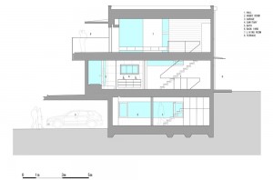 BREEZE THROUGH THE ALLEY: Structural drawing