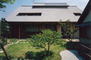 LARGE ROOF HOUSE: Garden