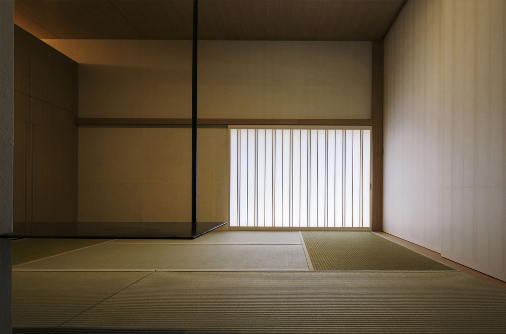 LOUVER FACADE: Japanese-style room