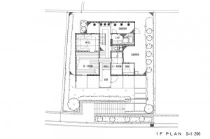 FLOATING FLOOR HOUSE: Structural drawing