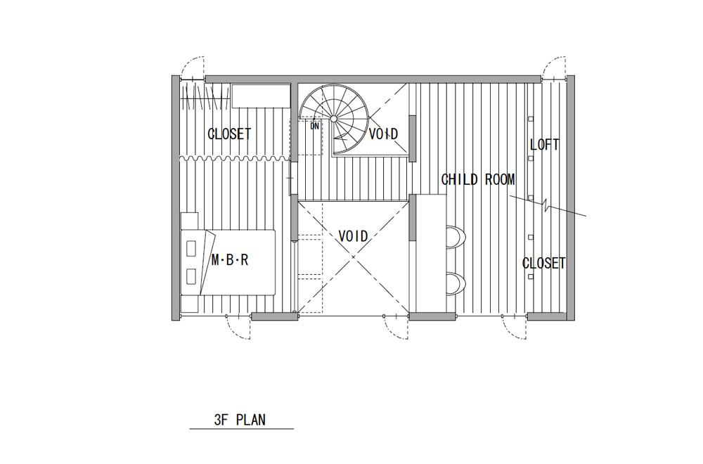 HOUSE IN MIYANISHICHO: Structural drawing