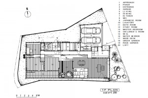 A HOUSE WITH A LITTLE STREAM: Structural drawing