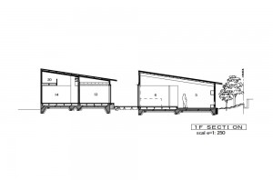 A HOUSE WITH A LITTLE STREAM: Structural drawing